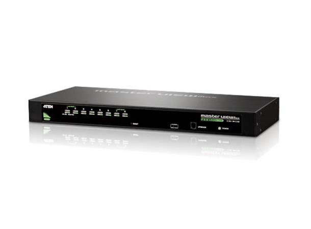 Aten KVM Switch  8-Port VGA 19" VGA USB PS2 OSD 